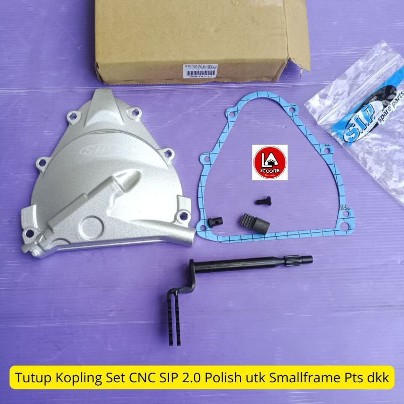 Tutup kopling Set Forged CNC SIP 2.0 Polish utk smallframe PTS dkk
