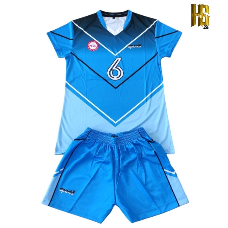 ND4 STELAN VOLI WANITA FULL PRINTING SET CELANA JERSEY CEWEK FULLPRINT