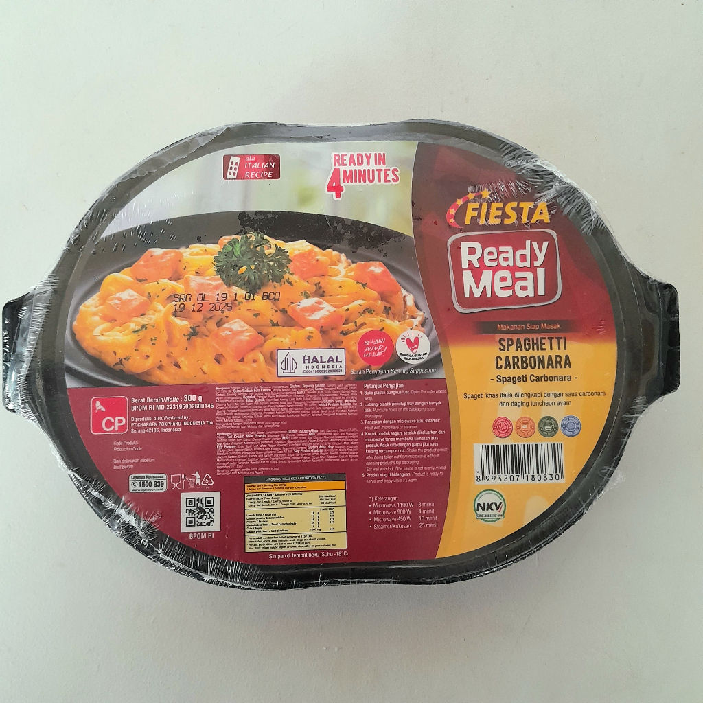 

FIESTA ready meal spagheti carbonara 320gr