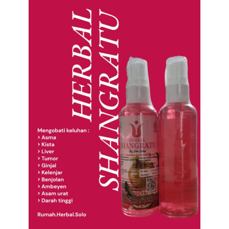 

Herbal Shangratu Halal 100% By Sari Salon Original BPOM Shangratu mengobati Segala Masalah Kewanitaan