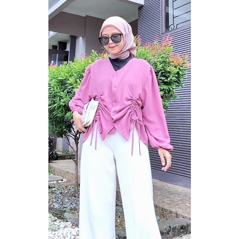 MEGAN BLOUSE / CRINGKLE AIRFLOW