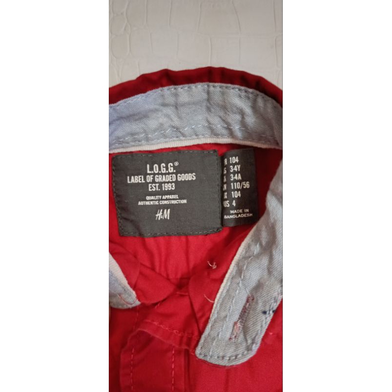 kemeja anak H&M  bekas original