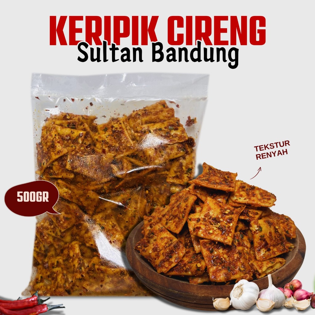 

Keripik Cireng Sultan Bandung / 500gr