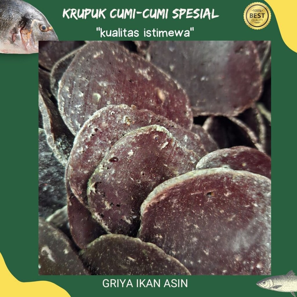 

Krupuk cumi spesial 1 kg/krupuk cumi asli lamongan termurah