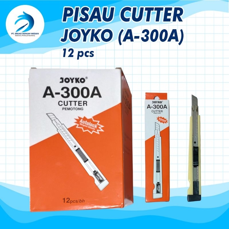 

Joyko cutter kecil pisau potong pemotong kertas silet A-300A
