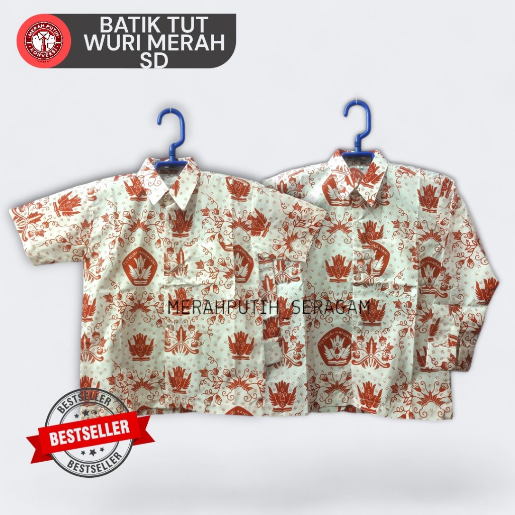 Baju Batik Seragam SD Nasional