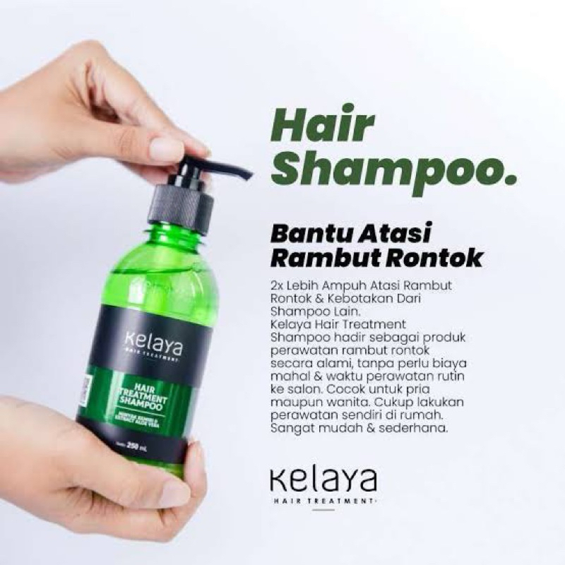 Kelaya Hair Treatment Shampoo Shampo Botak Rontok Penumbuh Rambut kelayang kalaya