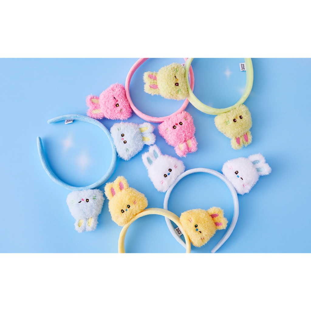 NewJeans bunini PLUSH HEADBAND [OFFICIAL MERCHANDISE]