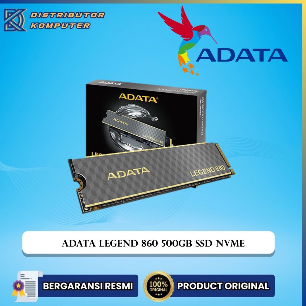 SSD ADATA LEGEND 860 500GB NVME PCIE GEN4X4 / SSD 500GB