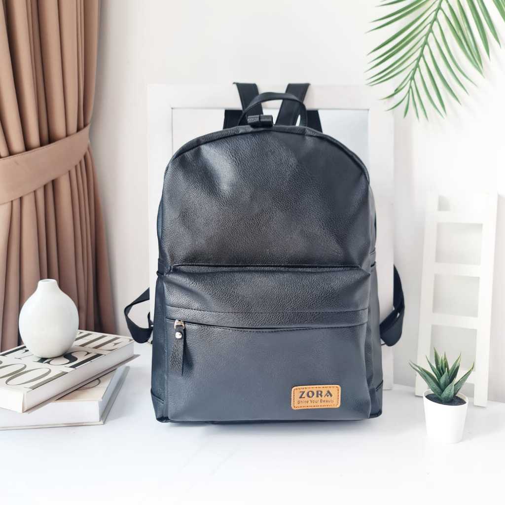 Dorry Backpack - Bahan Kulit Sintetis Premium - GRATIS ONGKIR - Comportable - Muat Banyak - Kapasita
