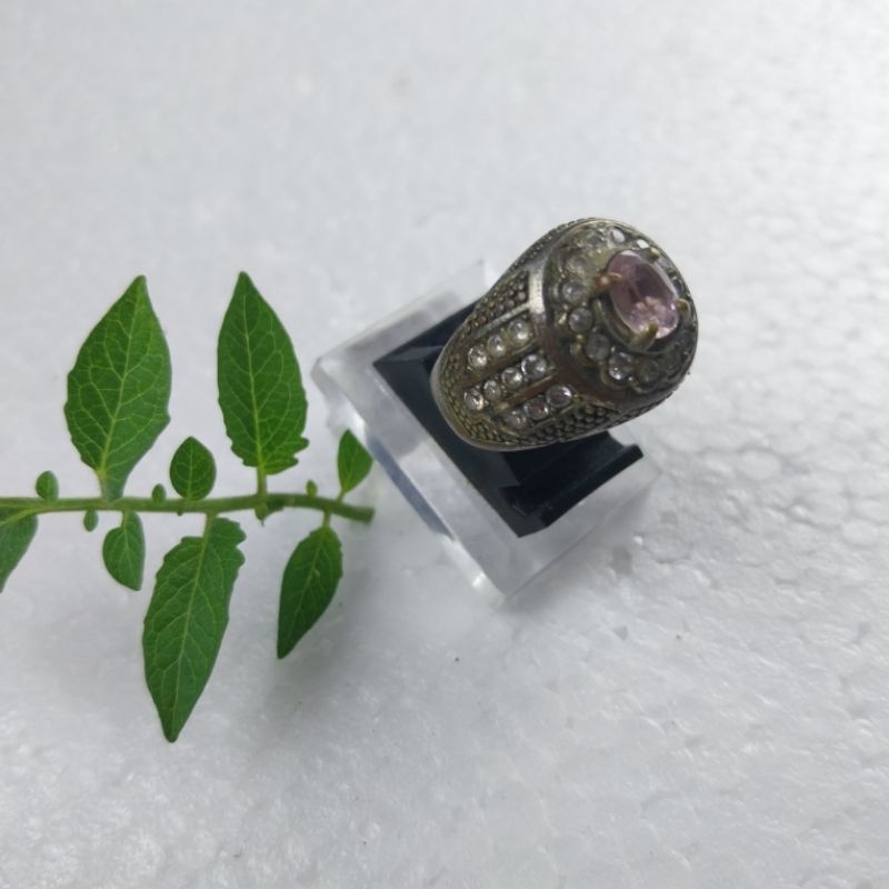 Cincin batu Safir asli