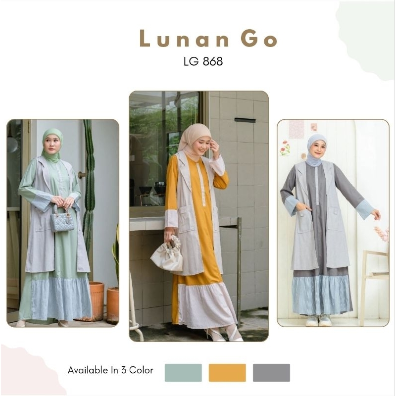 Gamis Lunan Go Kode LG 868
