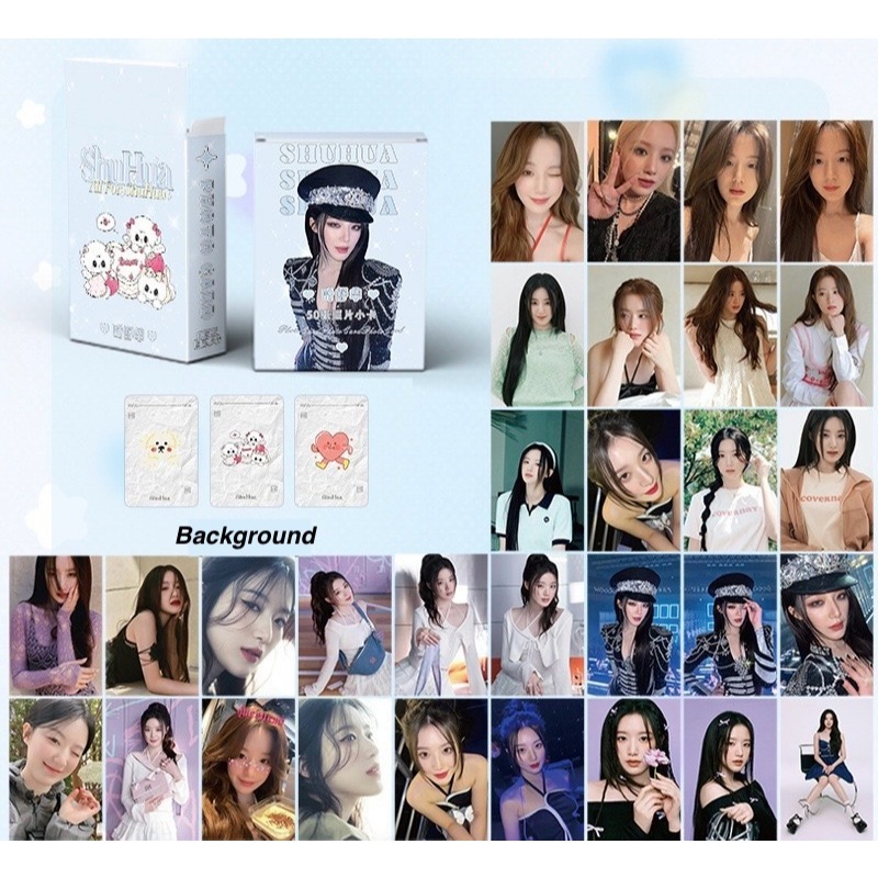 [PS]  SHUHUA CAP GIDLE PHOTOCARD LOMO CARD PHOTO CARD KPOP LOMOCARD KPOPERS PHOTOCARD
