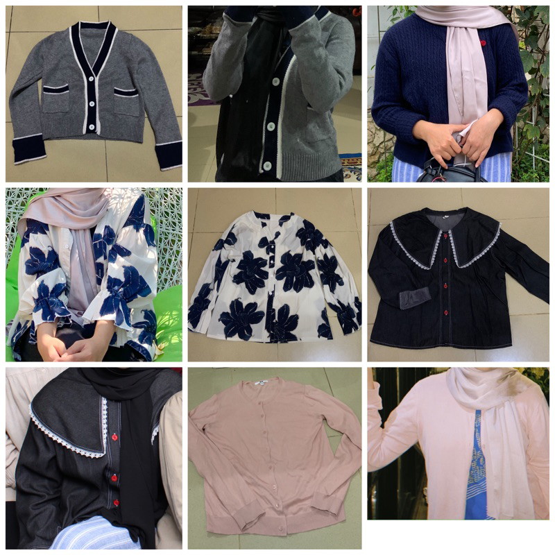 preloved pribadi cardigan/kemeja/rok/jeans pls baca deskripsi