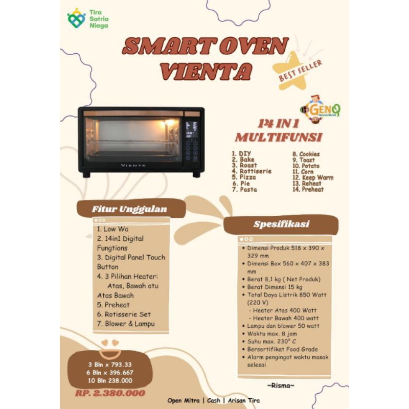 Smart Oven Vienta