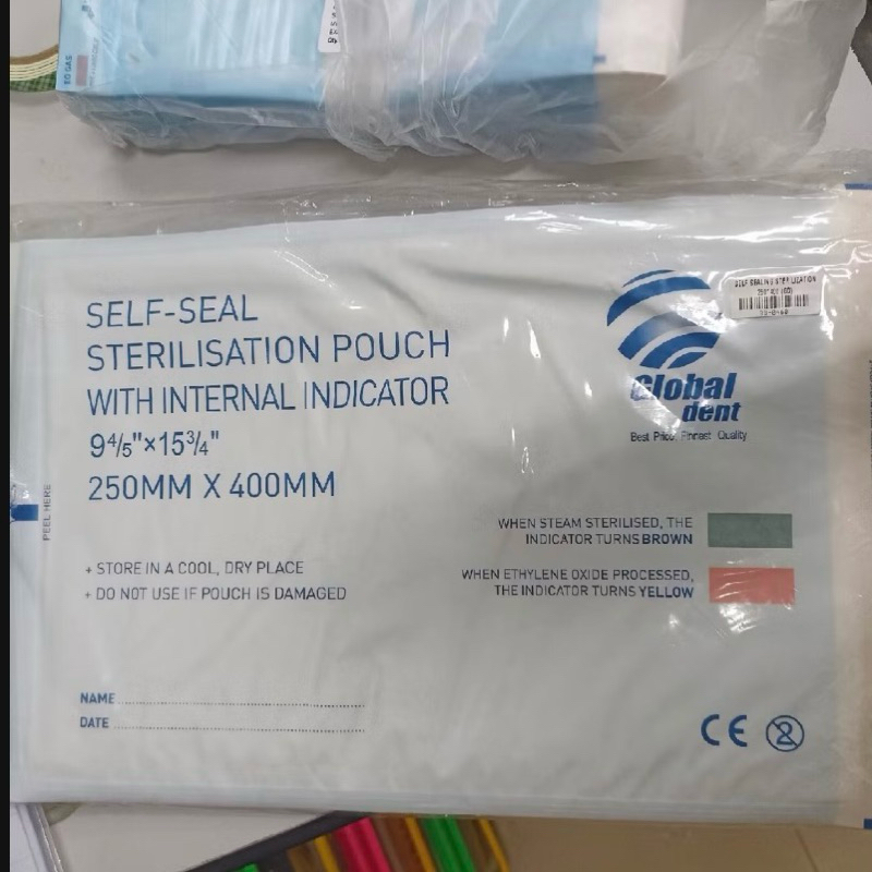 Plastik steril /Medipack/Medipouch/Steril Pouch/ Self Sealing Sterilization Pouch