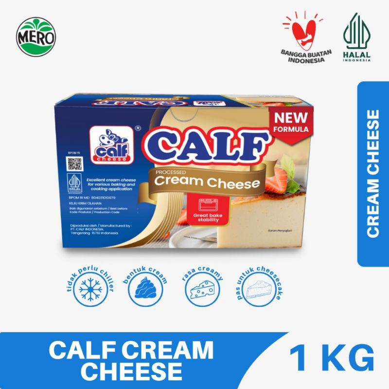 

Calf processed cream cheese 1 kg