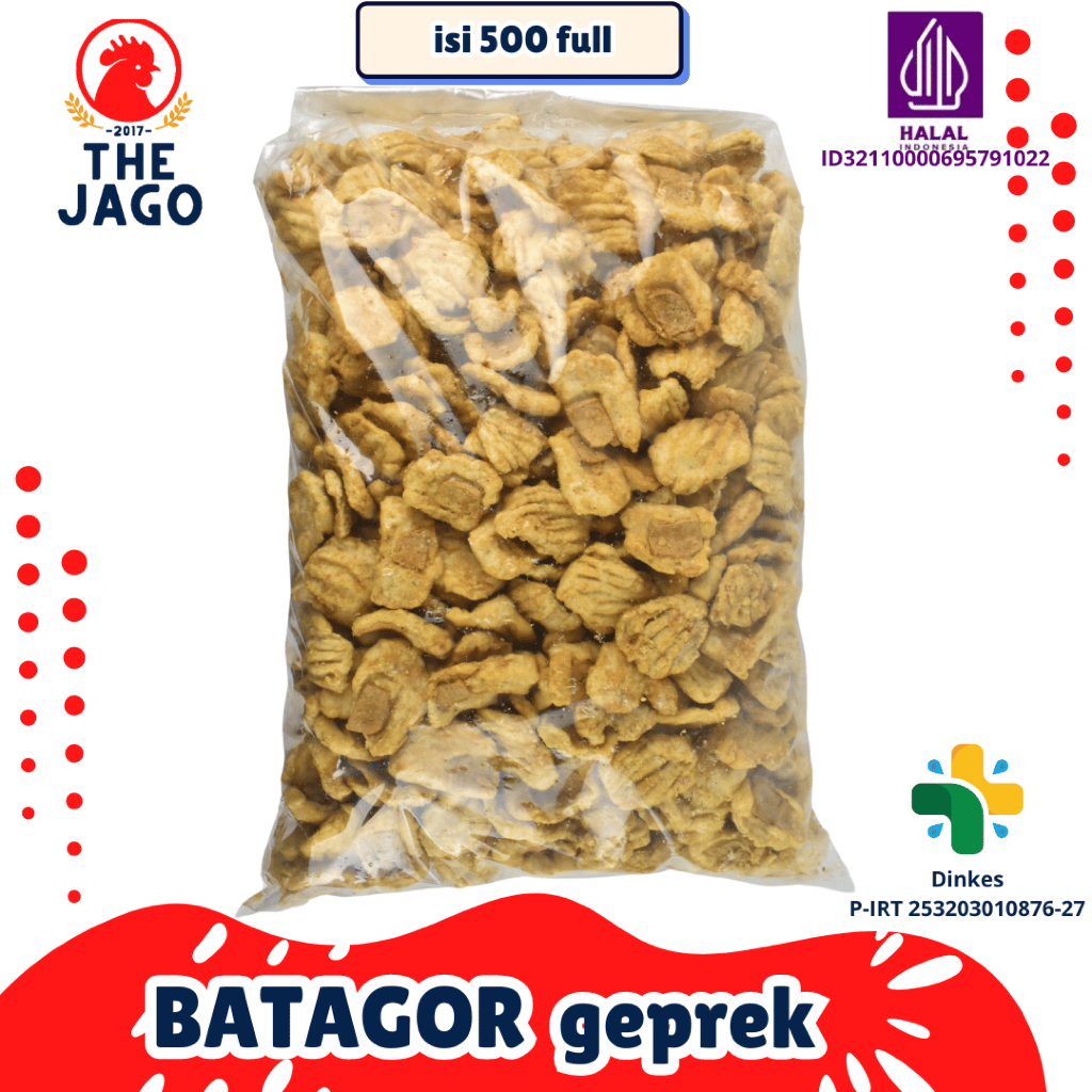 

Batagor Geprek Ball isi 500 Pcs
