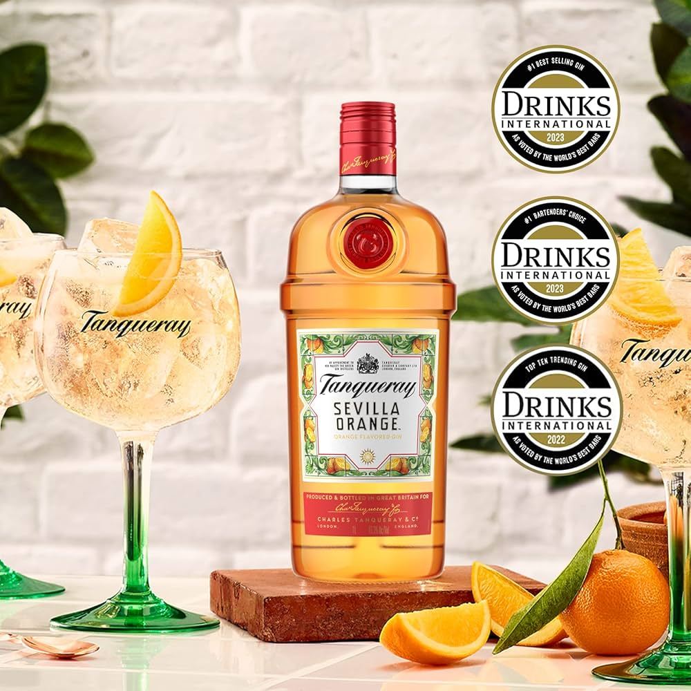 

GIN Tanqueray Flor de Sevilla Gin ENGLAND 1000mL / 1Litre