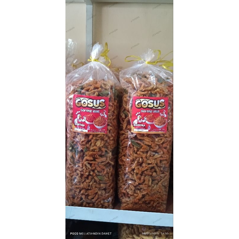 

~Keripik Usus Crispy Balado Daun Jeruk Premium~