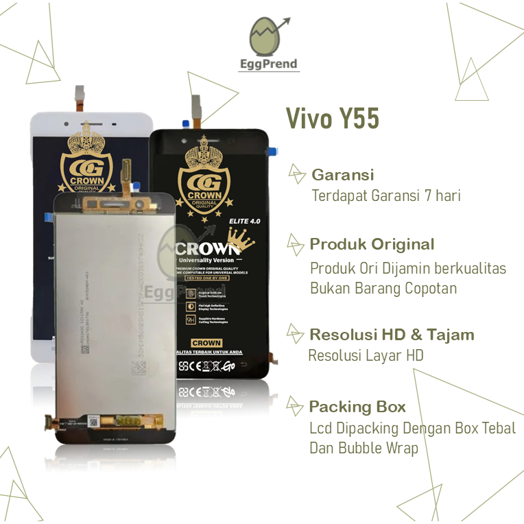 LCD TOUCHSCREEN VIVO Y55 Y55S ORIGINAL