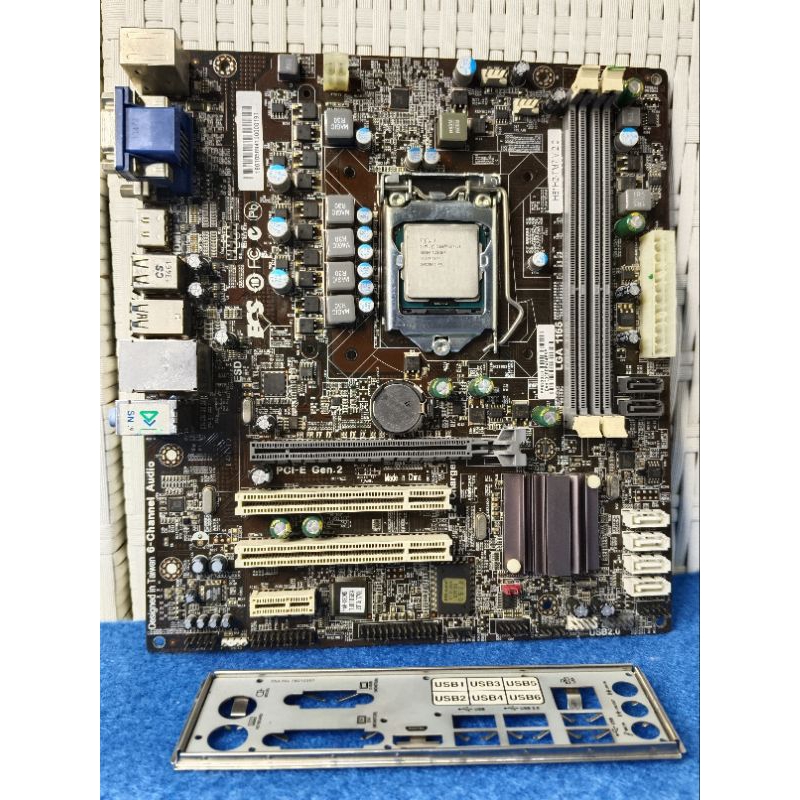 MOTHERBOARD ECS H61H2-TM7 V:2:0 || Socket LGA 1155 || PALING MURAH