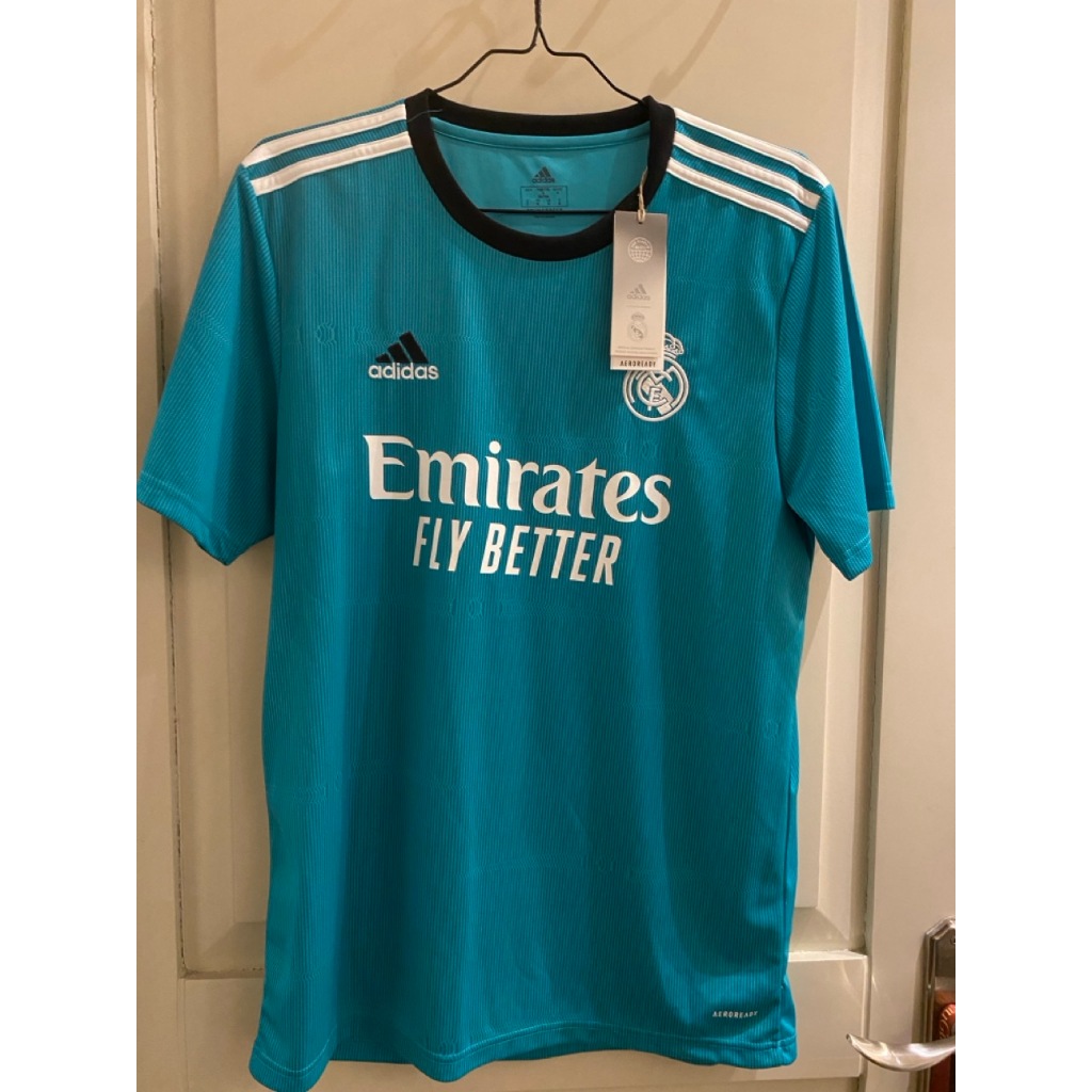 [BRAND NEW WITH TAG] ADIDAS REAL MADRID Third Jersey 2021/2022 Season | baju preloved item jersey bo
