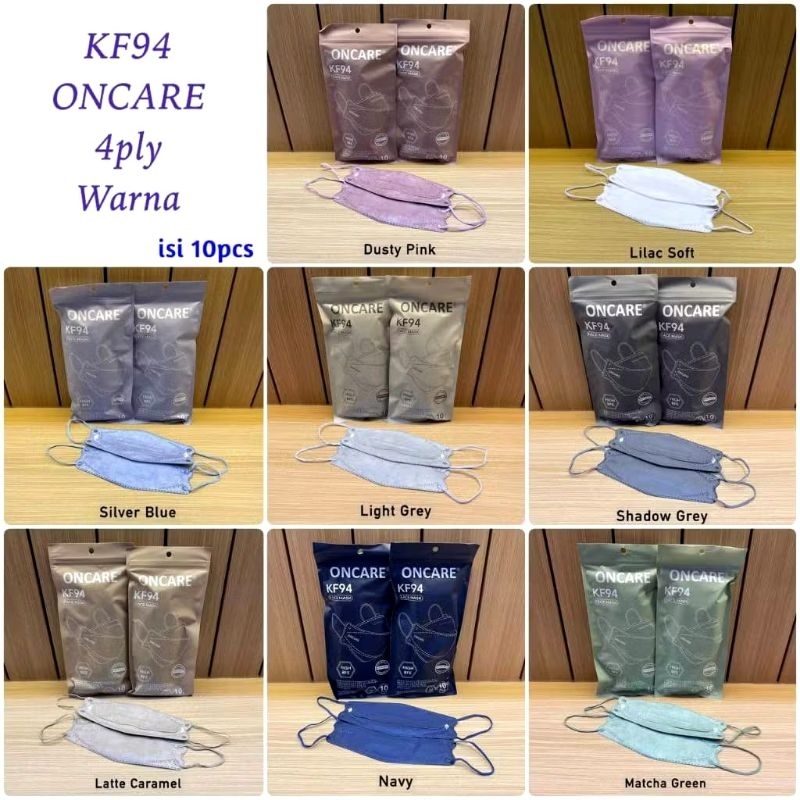 MASKER ONE CARE KF94 1pack isi 10pcs