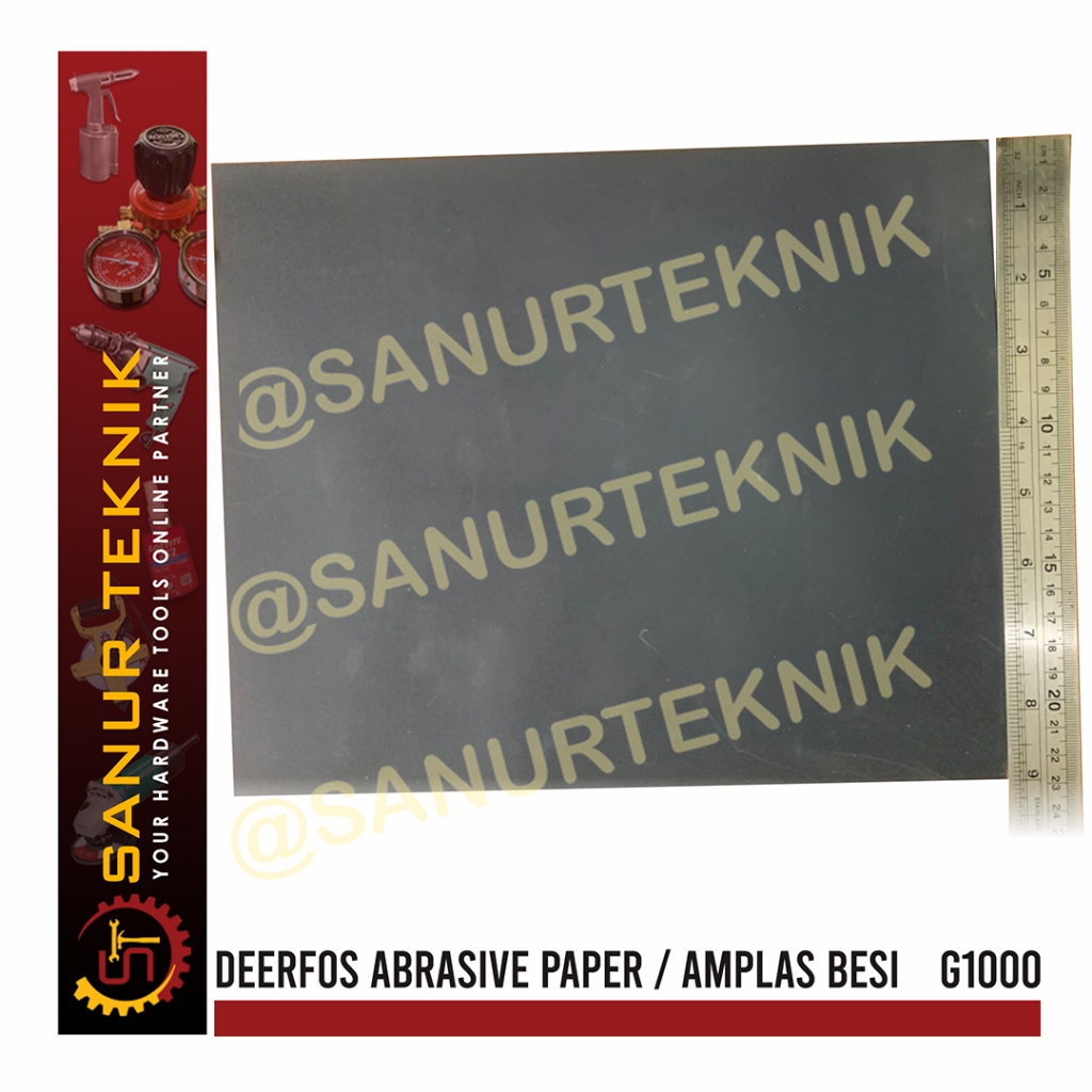 DEERFOS Abrasive Paper / Amplas Besi / Amplas Kertas Grit 1000 G1000