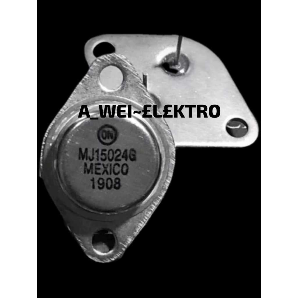 TR TRANSISTOR JENGKOL MJ15024/15025 MJ 15024 15025 MEXICO ORIGINAL ASLI