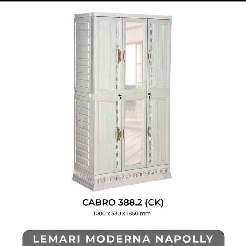 Lemari 3 Pintu Napolly Cabro 388.2 CK