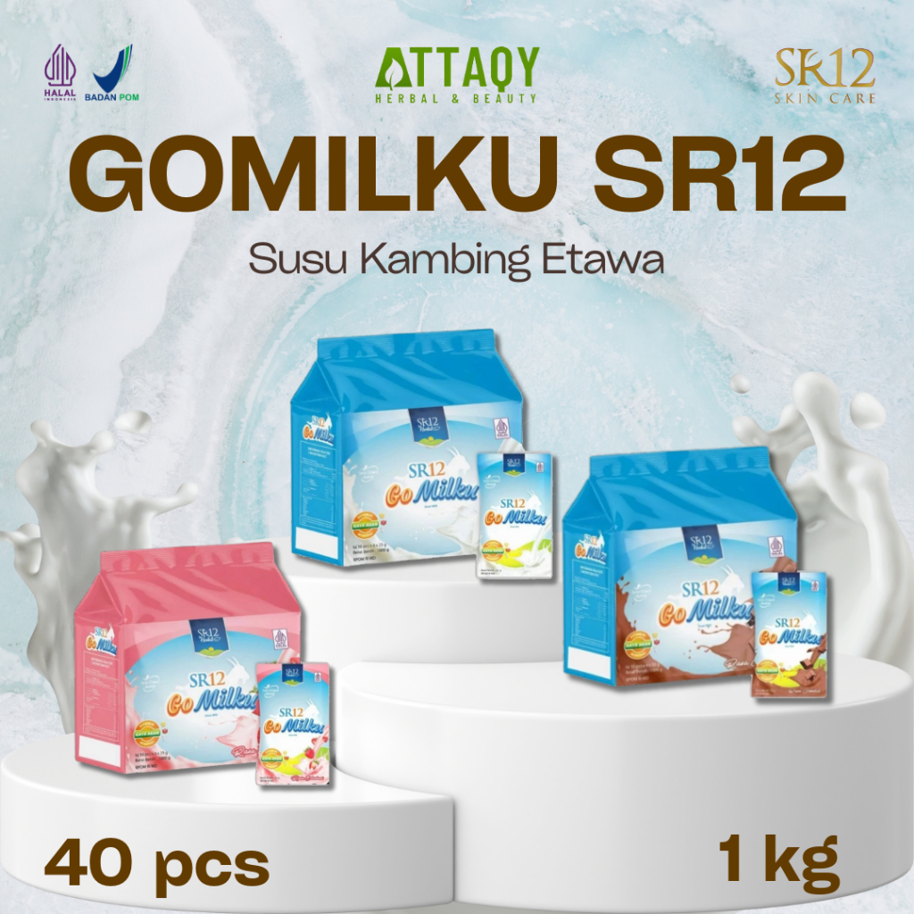 

Gomilku Sachet SR12 Susu Kambing Etawa Isi 40pcs