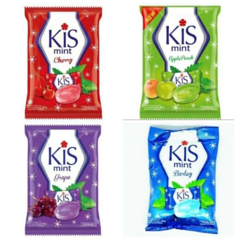 

Permen kiss mint 125gr/ 1 pack isi 50 butir