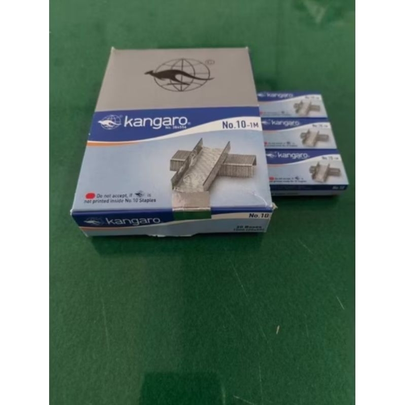 

[1 BOX ISI 20 PCS] STAPLES KANGARO NO.10-1M / ISI HEKTER KANGARO NO 10-1M / ISI HEKTER BERKUALITAS / ISI HEKTER MURAH