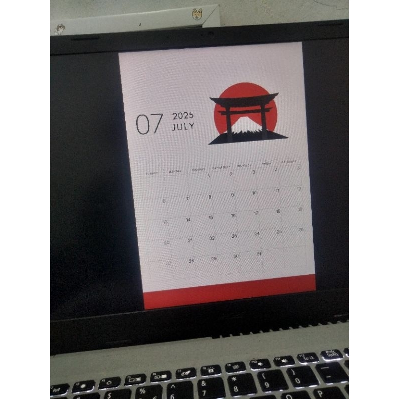 

DESK KALENDER / KALENDER MEJA