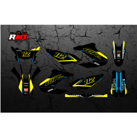 DECAL WR 155 R FULLBODY (009) DEKAL STIKER WR155 BIRU HITAM, MERAH, KUNING, HIJAU, BIRU TUA/MUDA, EM