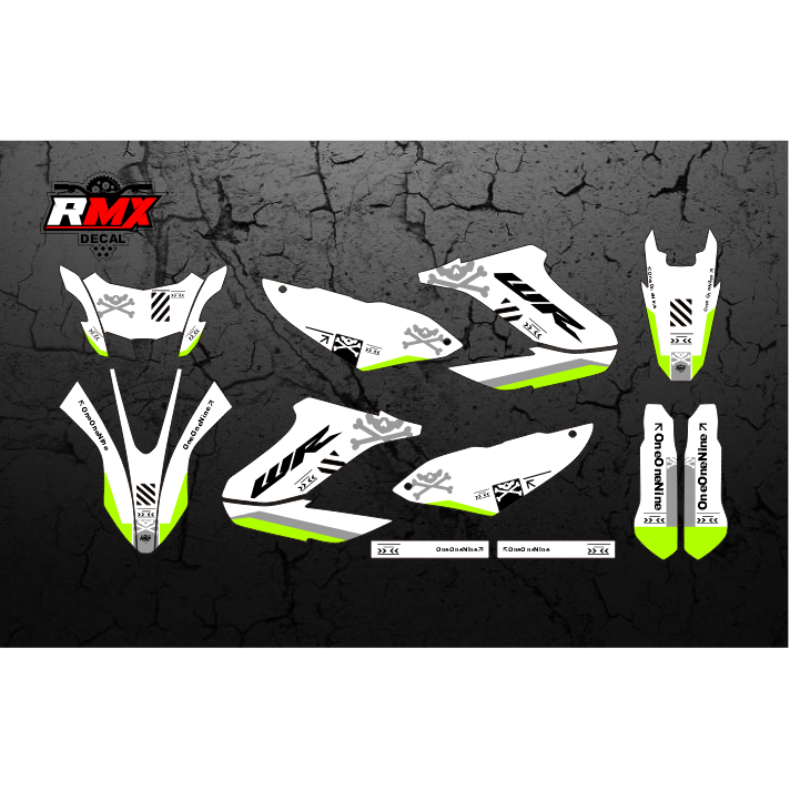 DECAL WR 155 R FULLBODY (012) DEKAL STIKER WR155 BIRU HITAM, MERAH, KUNING, HIJAU, BIRU TUA/MUDA, EM