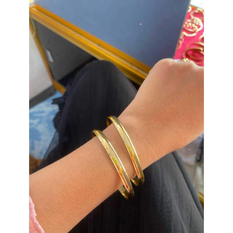 gelang bulat titanium