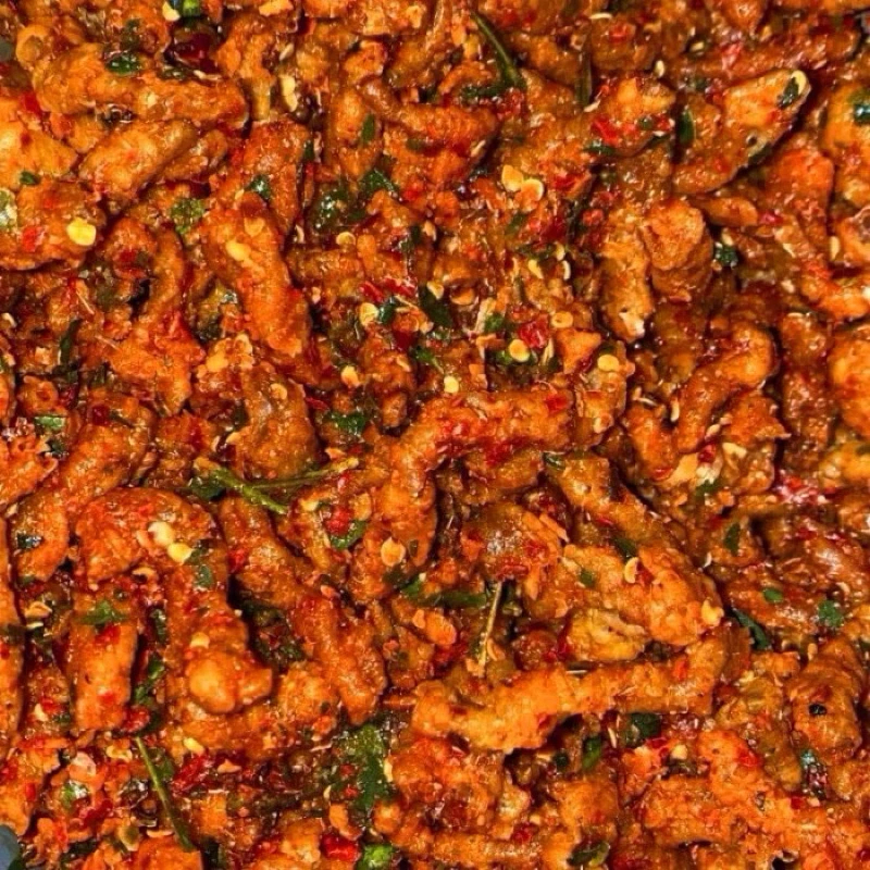 

Usus Ayam Goreng Crispy Usus Ayam Crispy Original / Pedas Daun Jeruk 500 Gram