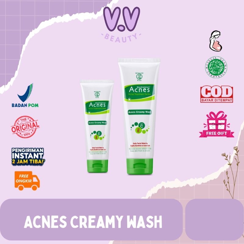 ACNES - Acnes creamy Foam/Acnes Treatment series/sabun acnes