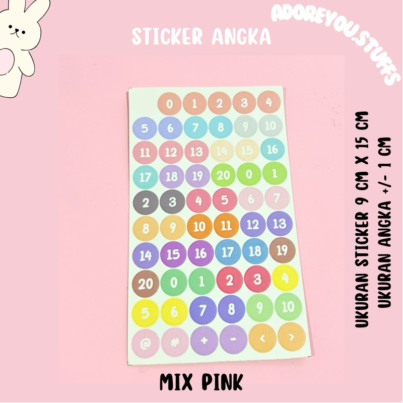 

STICKER DECO ANGKA / STICKER JURNAL ANGKA AESTHETIC / STICKER NUMBER / STICKER NOMOR DIY SCARPBOOK KEYBOARD BULLET JURNAL JOURNAL STICKER BULAT