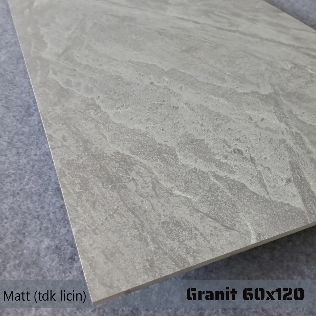 Granit Lantai 60x120 Motif Batu Matt Original Granite Tile Cocok Buat Kamar Mandi