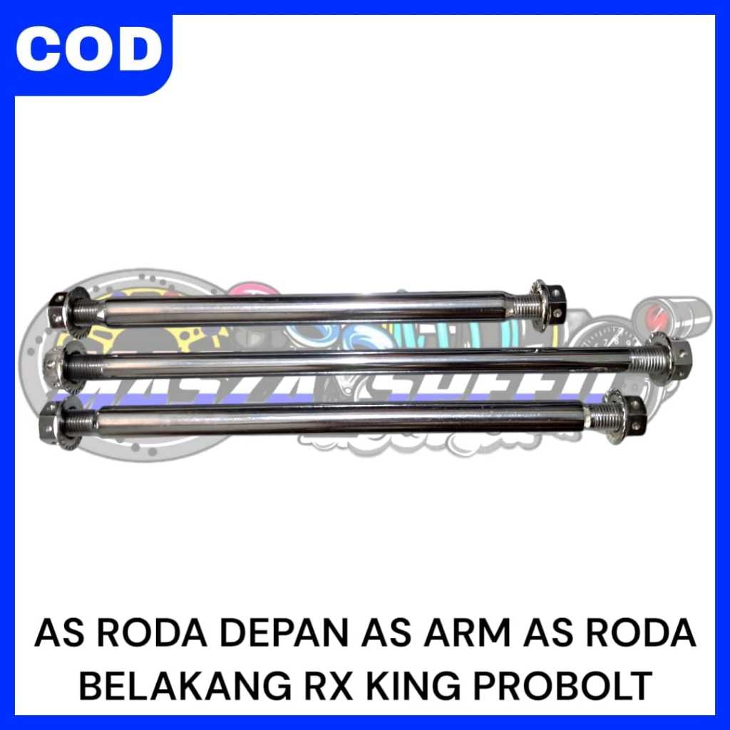 AS RODA DEPAN AS RODA BELAKANG AS TENGAH RX KING BAUT L PROBOLT