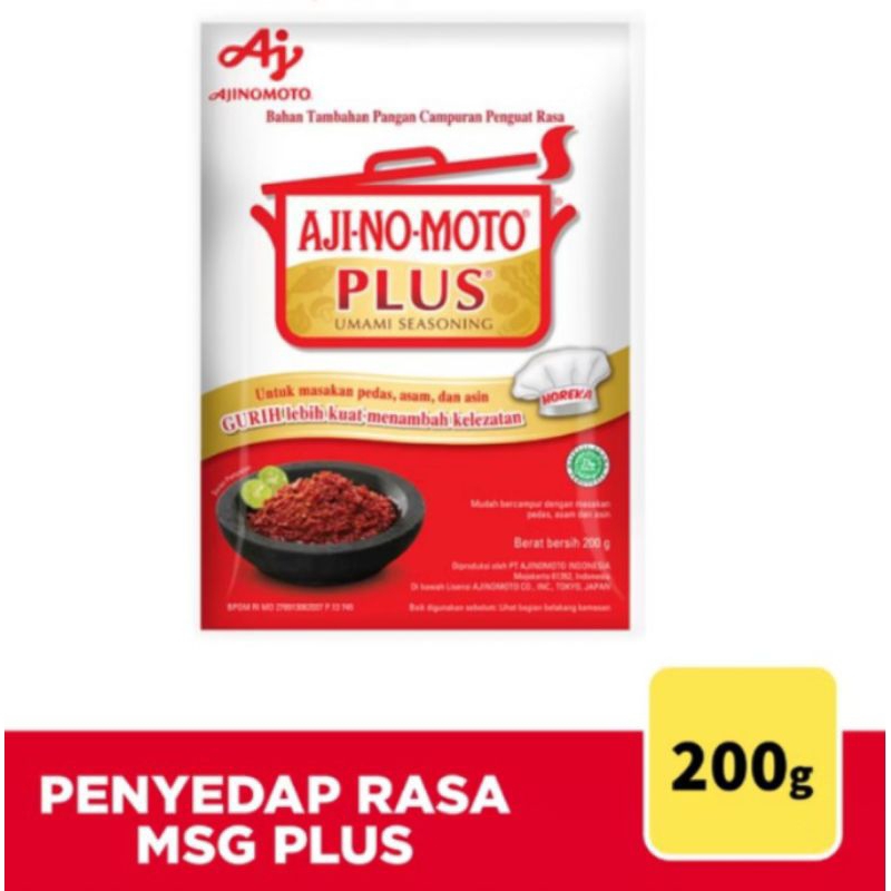 

AJINOMOTO PLUS 200 GRAMS
