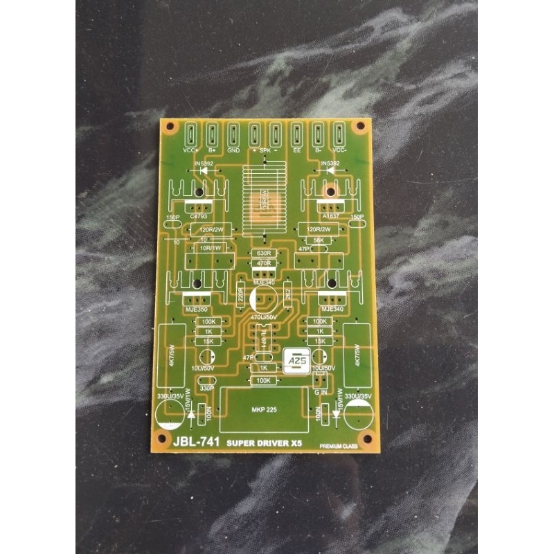 PCB Super Driver JBL 741 X5 From Crest Audio USA