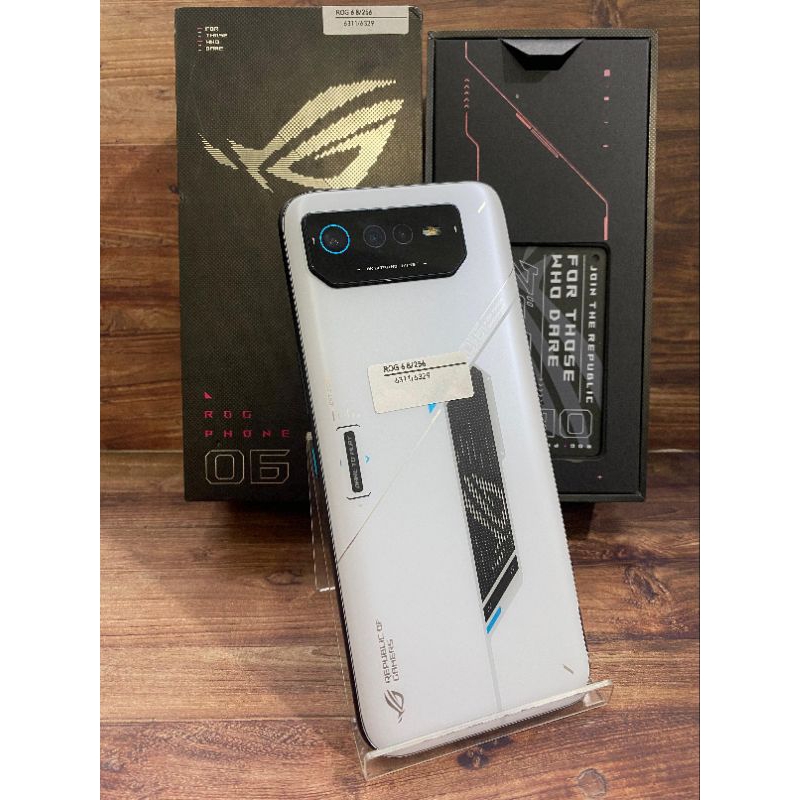 ASUS ROG PHONE 6 (8/256GB) GARANSI RESMI FULLSET ORIGINAL