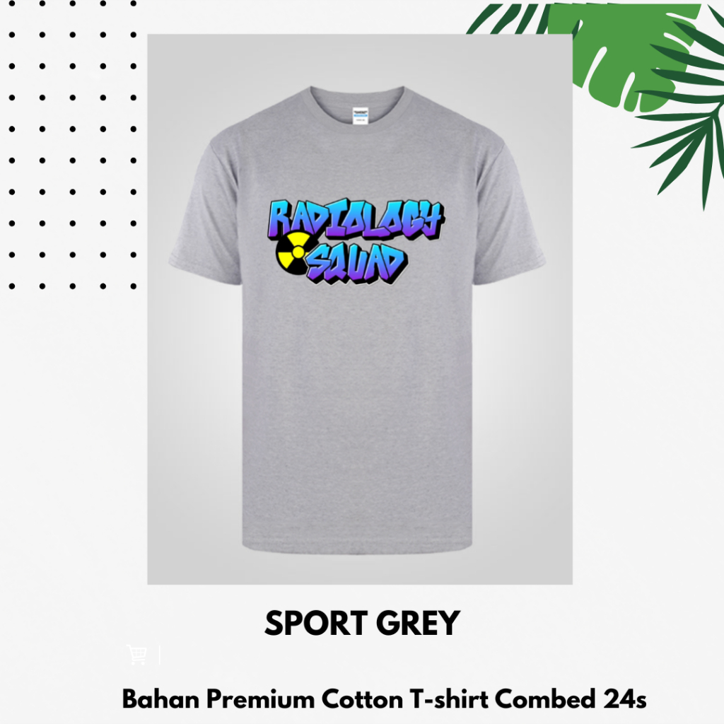 T-shirt RADIOLOGY SQUAD Kaos Radiologi Radiografer Radiographer