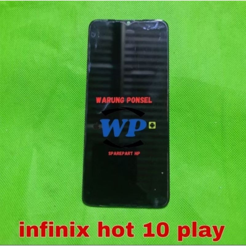 LCD INFINIX HOT 10 PLAY ORIGINAL COPOTAN NORMAL