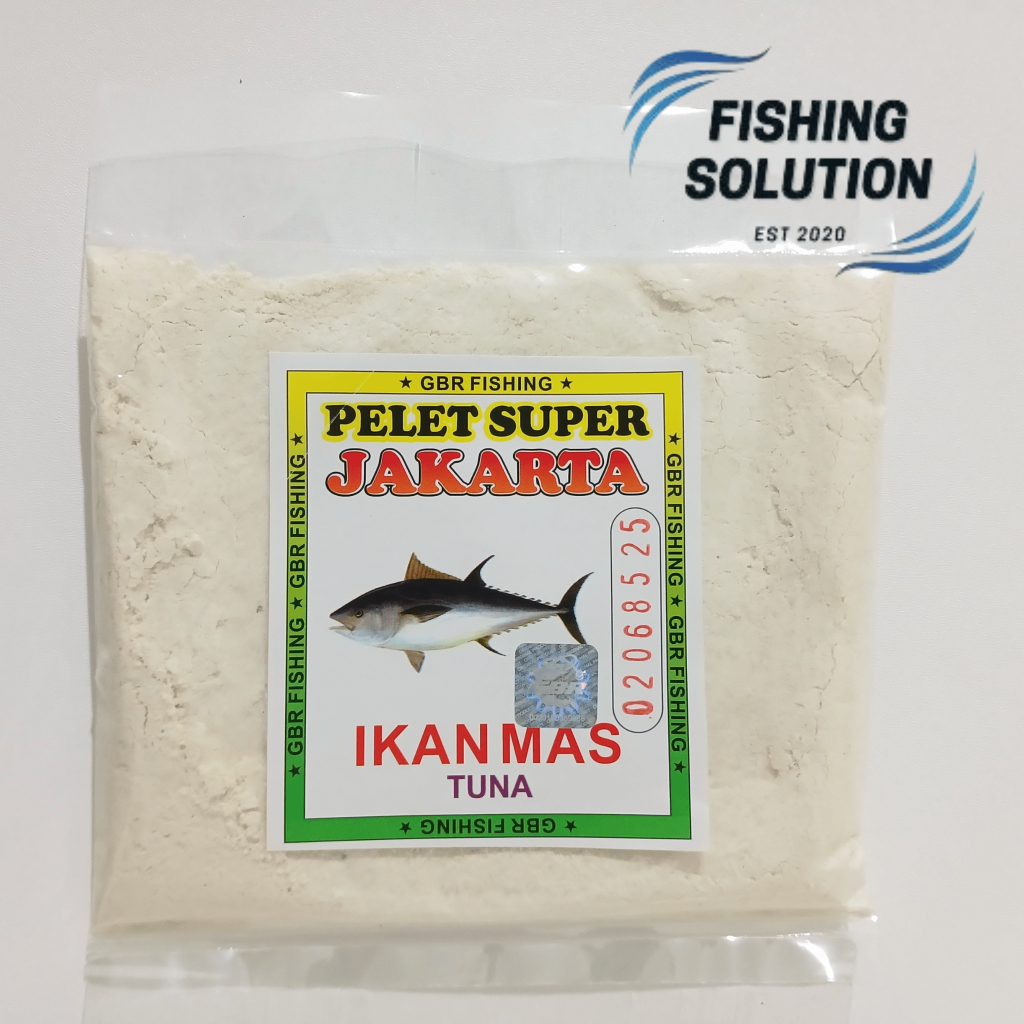 Umpan Pelet Super Jakarta Aroma Tuna Putih Ikan Mas GBR