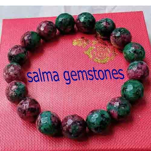 gelang batu akik rubi tanjania batu asli